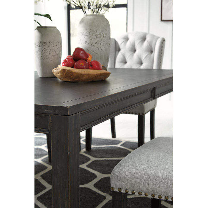 Signature Design by Ashley Dining Table And 4 Chairs And Bench